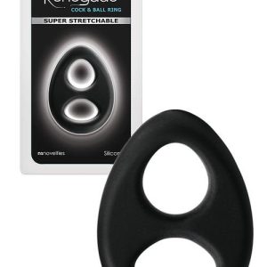 nsnovelties Stretchy Silicone Cock & Ball Ring